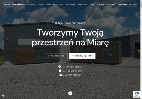 GLOBAL HOME CONTAINERS SPÓŁKA Z OGRANICZONĄ ODPOWIEDZIALNOŚCIĄ